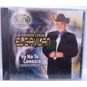 New Ricardo Cerda El Gavilan Linea De Oro Yo No Te Conozco Latin Music CD 2006
